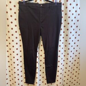 Time and Tru Jeggins, Black, Size XXL (20), Gently Used